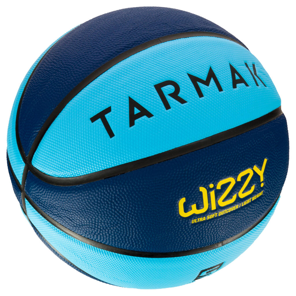 Wizzy Kids' Size 5 Basketball - BlueLighter. 