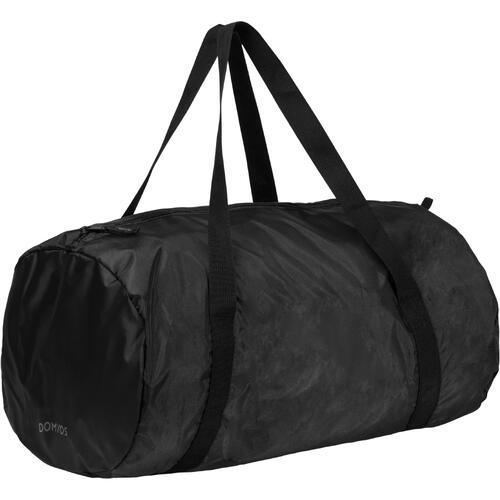 sac de sport fitness cardio-training pliable 30L noir