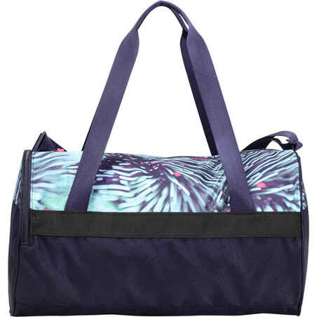 20L Fitness Bag - Pink/Blue/Green Print