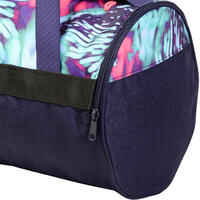 20L Fitness Bag - Pink/Blue/Green Print