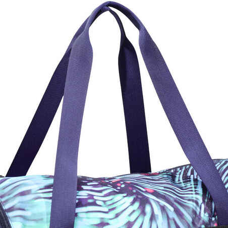 20L Fitness Bag - Pink/Blue/Green Print