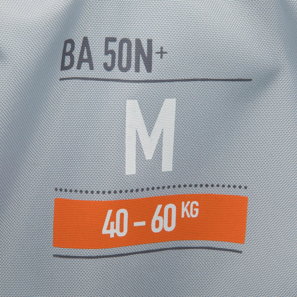 Auftriebsweste BA 50N+ für Kajak SUP Jolle - blau/orange