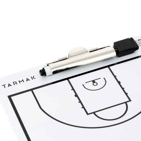 Tarmak krepšinio trenerio braižymo lenta su nuvalomu rašikliu