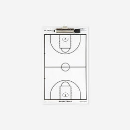 Tablette d&#039;entraîneur de basketball Tarmak avec feutre effaçable.