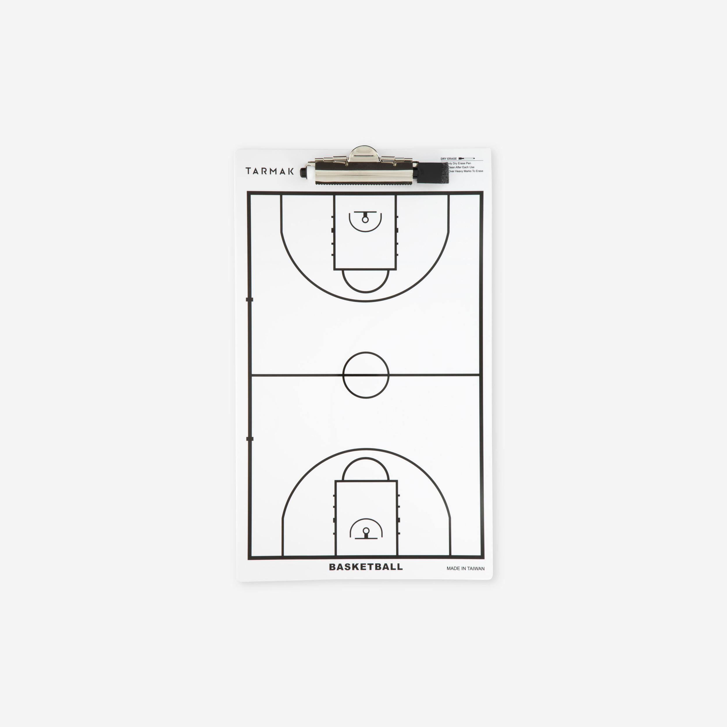 TARMAK Tarmak Basketball Coach Whiteboard with Erasable Marker