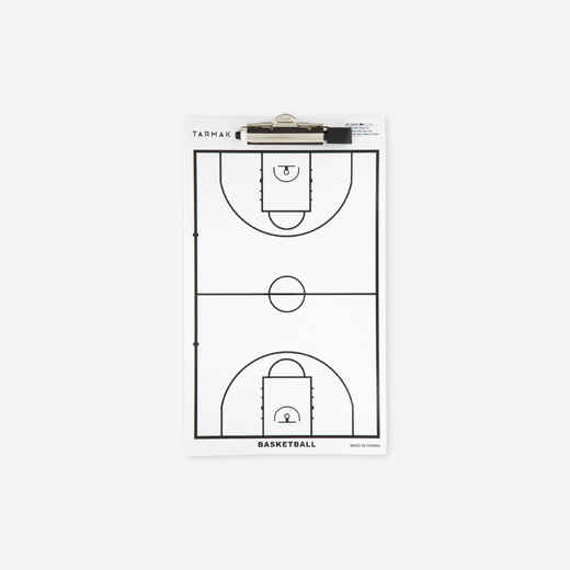 
      Tarmak Basketball Coach Whiteboard with Erasable Marker
  