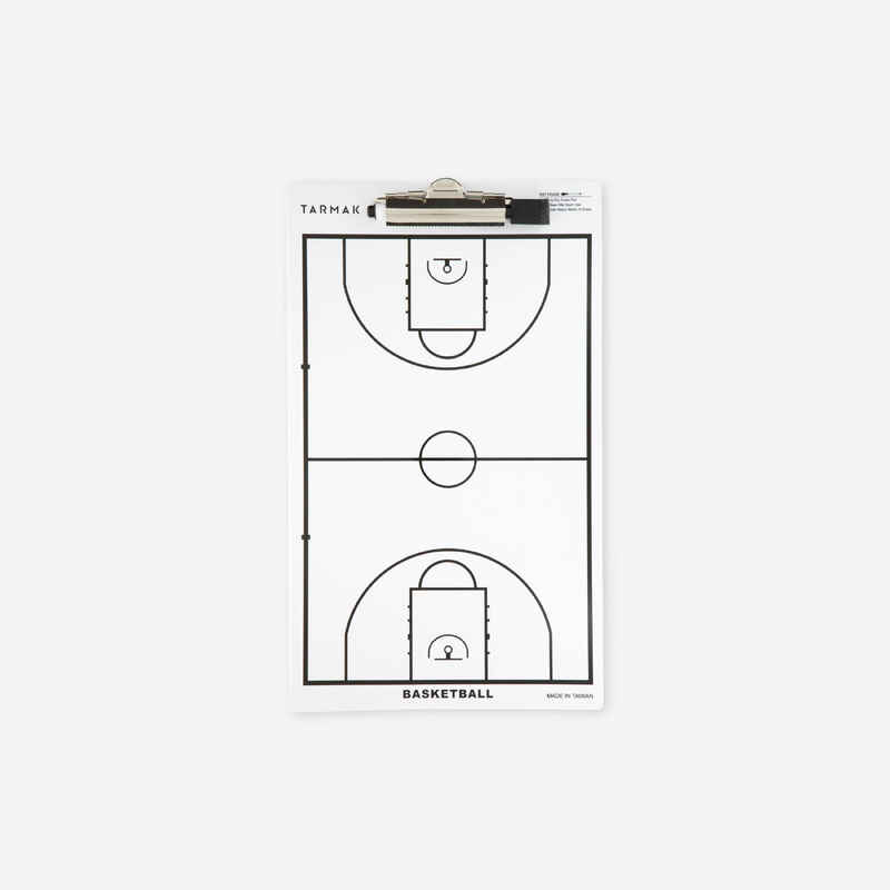 Tarmak Basketball Coach Whiteboard with Erasable Marker