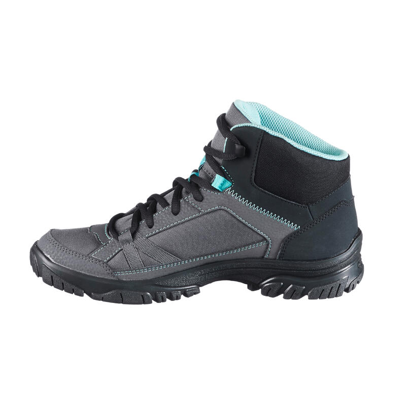 Buty turystyczne damskie Quechua NH100 mid