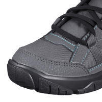 Women's walking boots - NH100 mid - Grey