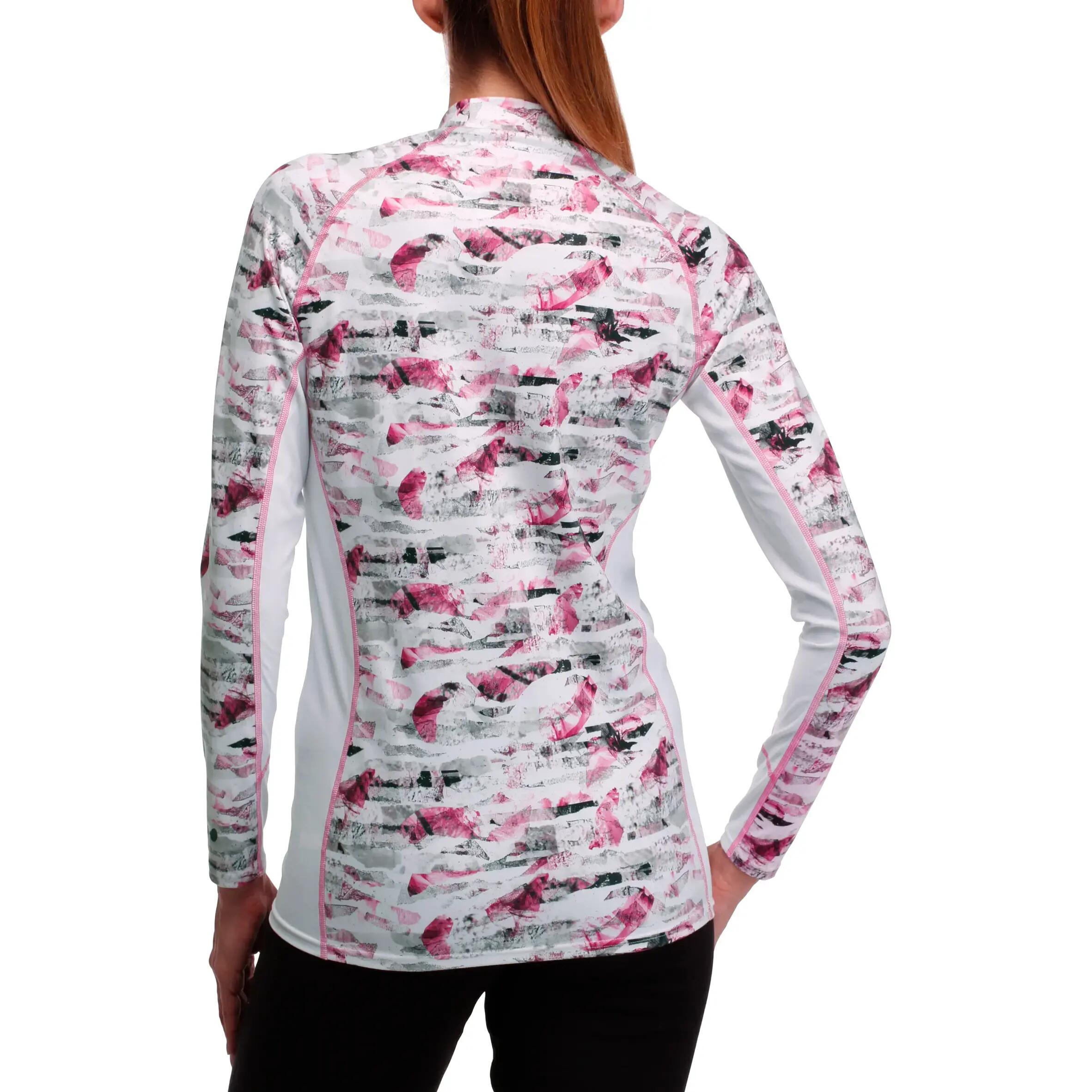 Flowfit Women's Ski Base Layer - Camo White/Black 4/8