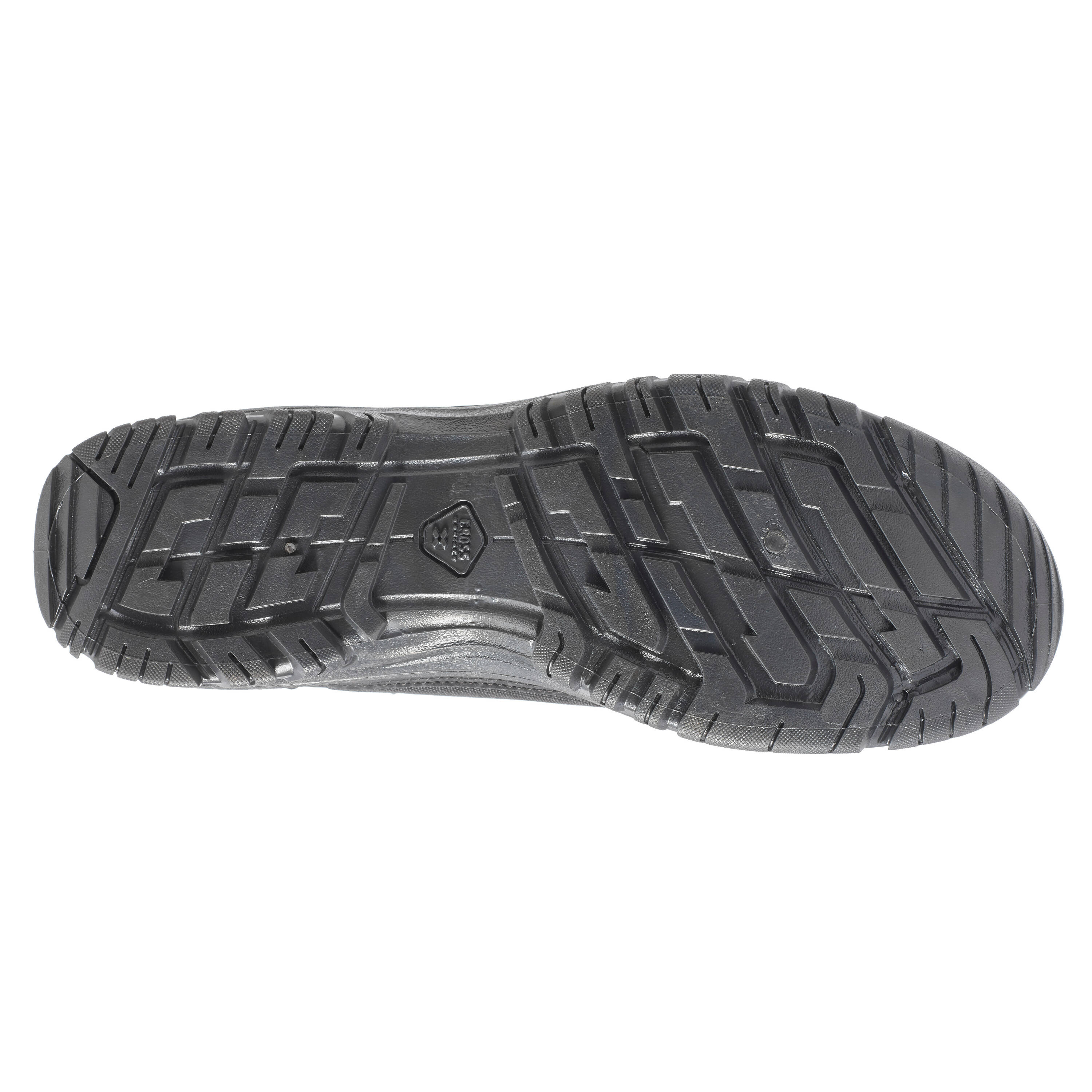 Men’s Hiking Shoes  - NH100 Mid - Black -  3