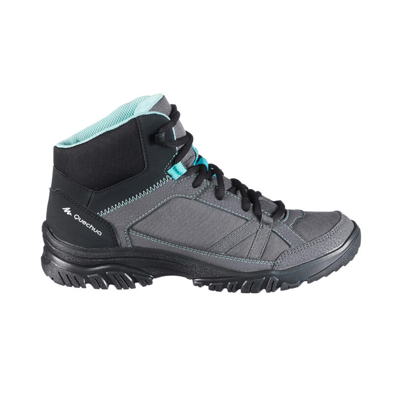 Buty Turystyczne Nh100 Mid Damskie Quechua Decathlon