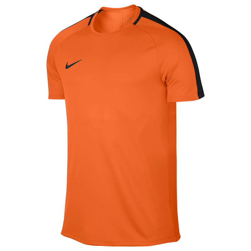 NIKE Academy Adult Football Jersey Orange Decathlon