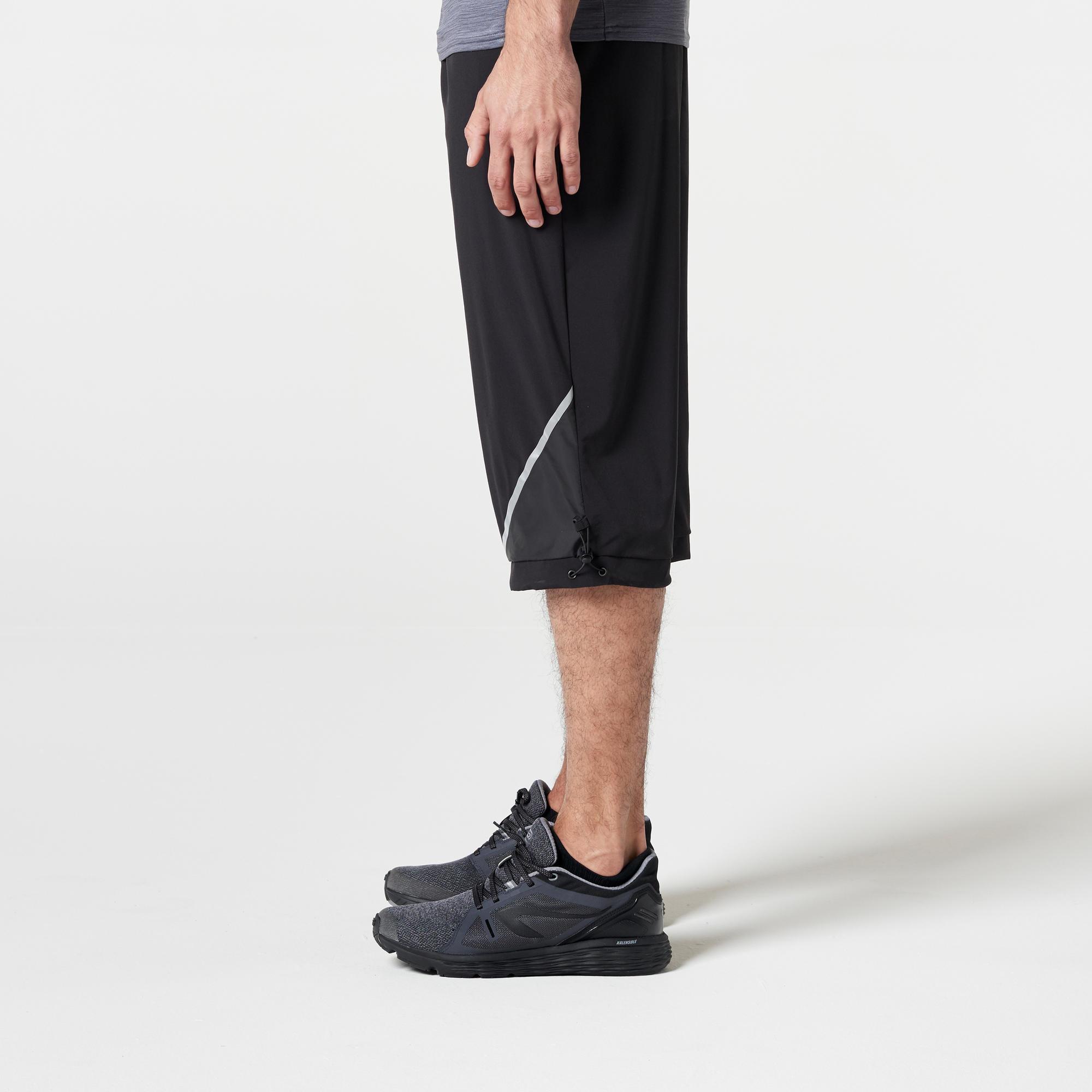 PANTALÓN PIRATA RUNNING HOMBRE RUN DRY + NEGRO KALENJI | Black Friday  Decathlon 2020