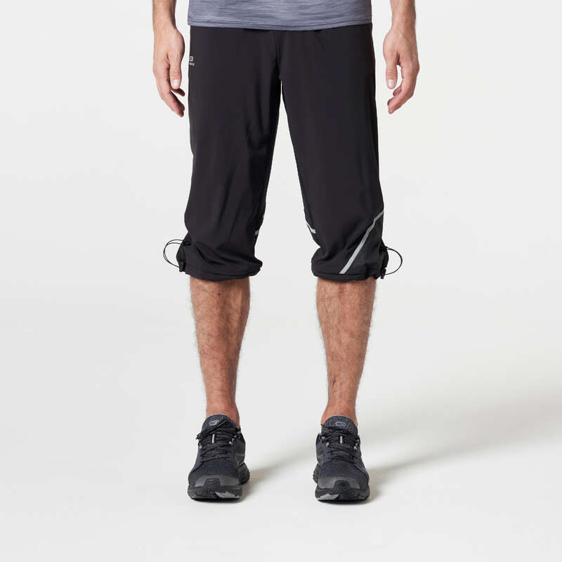 REGULAR MAN JOG WARM/MILD WTHR CLOTHES Running - RUNDRY+ MEN'S CROPPED TROUSERS KALENJI - Running Clothing