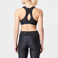 BRASSIERE DE RUNNING EASY ZIP
NOIR