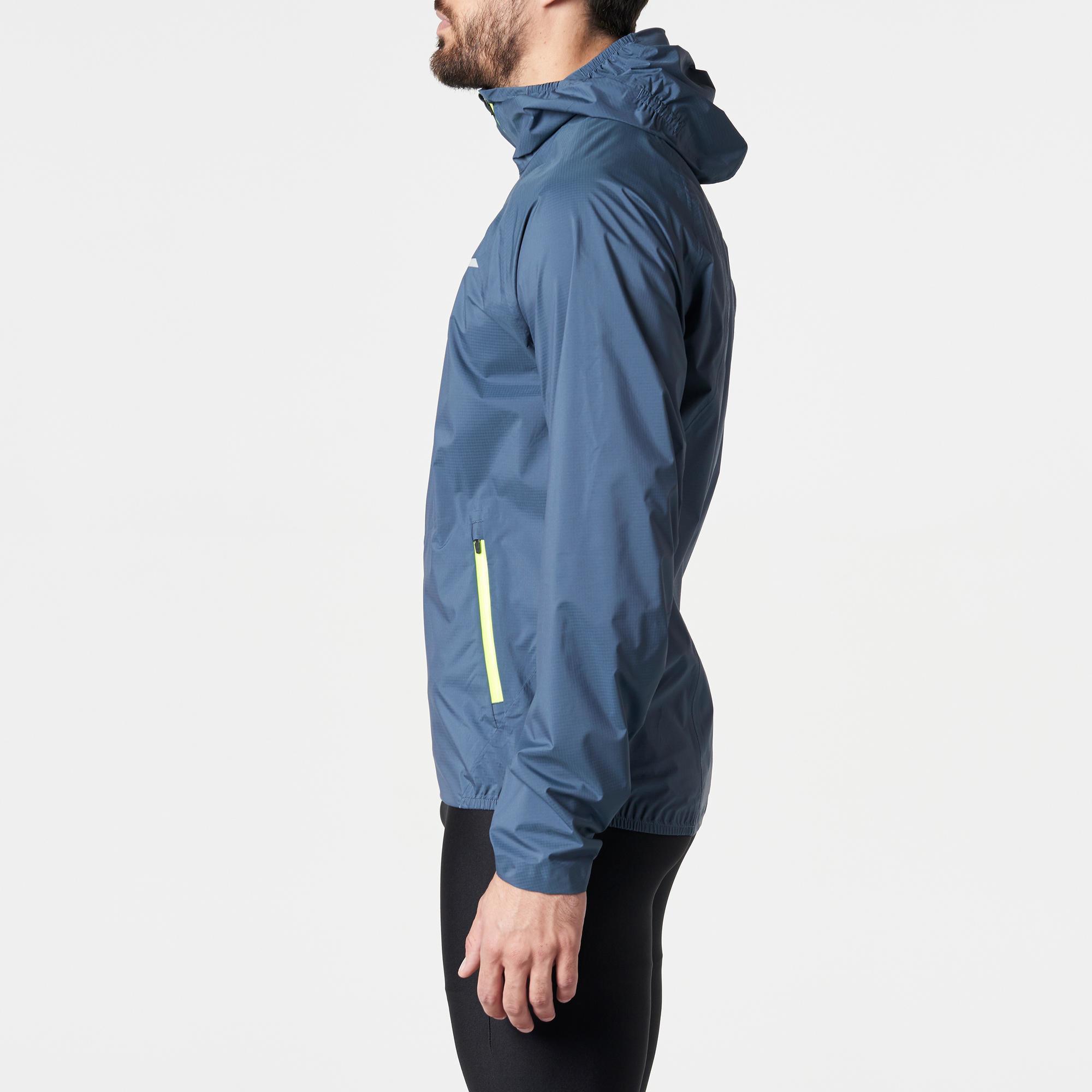 chaqueta impermeable running hombre