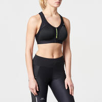 BRASSIERE DE RUNNING EASY ZIP
NOIR