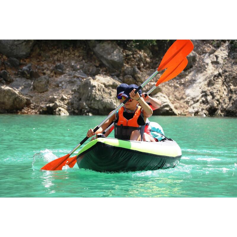 Gilet aide à la flottaison 50N+ bleu kayak stand up paddle dériveur