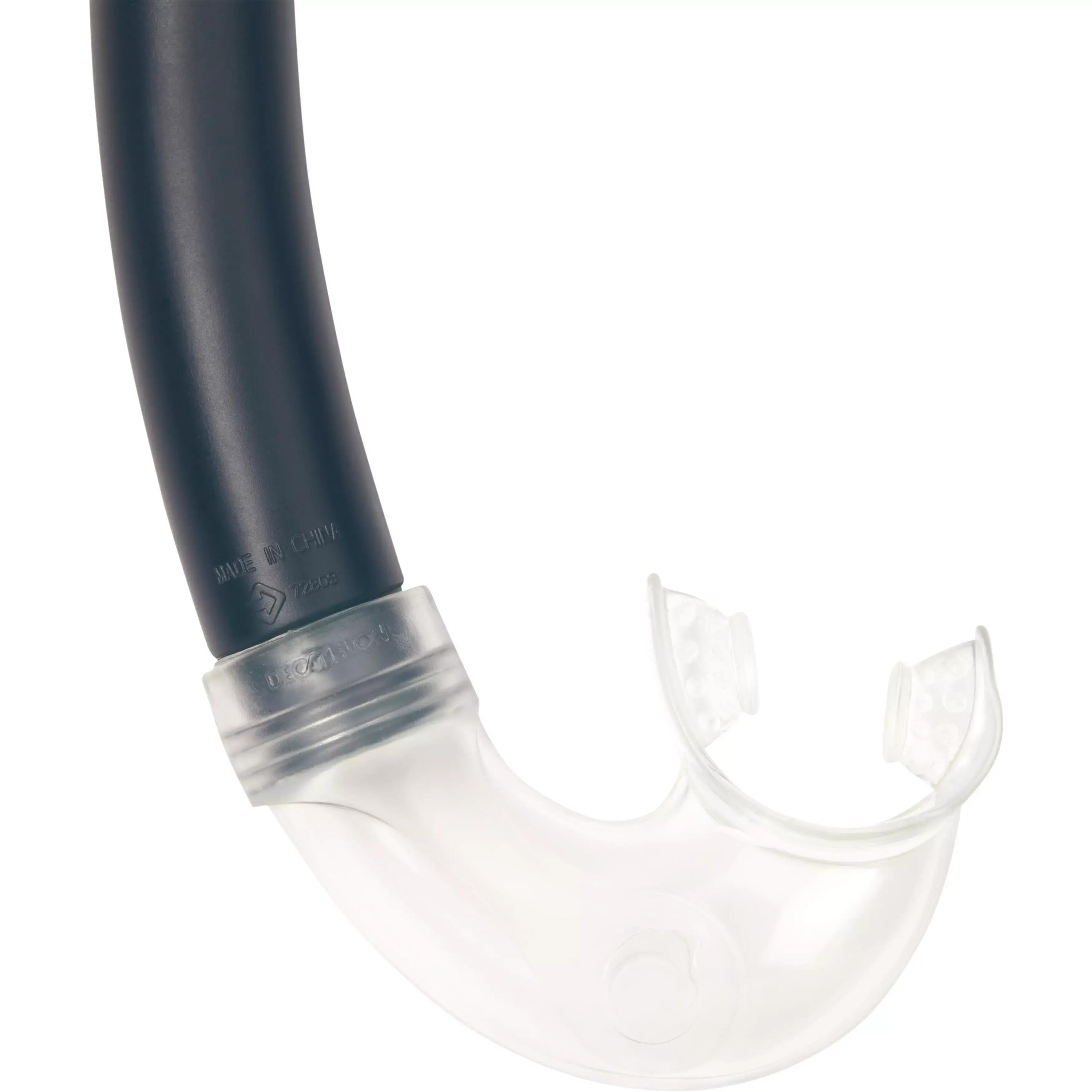Adults’ snorkel FRD100 grey 6/6