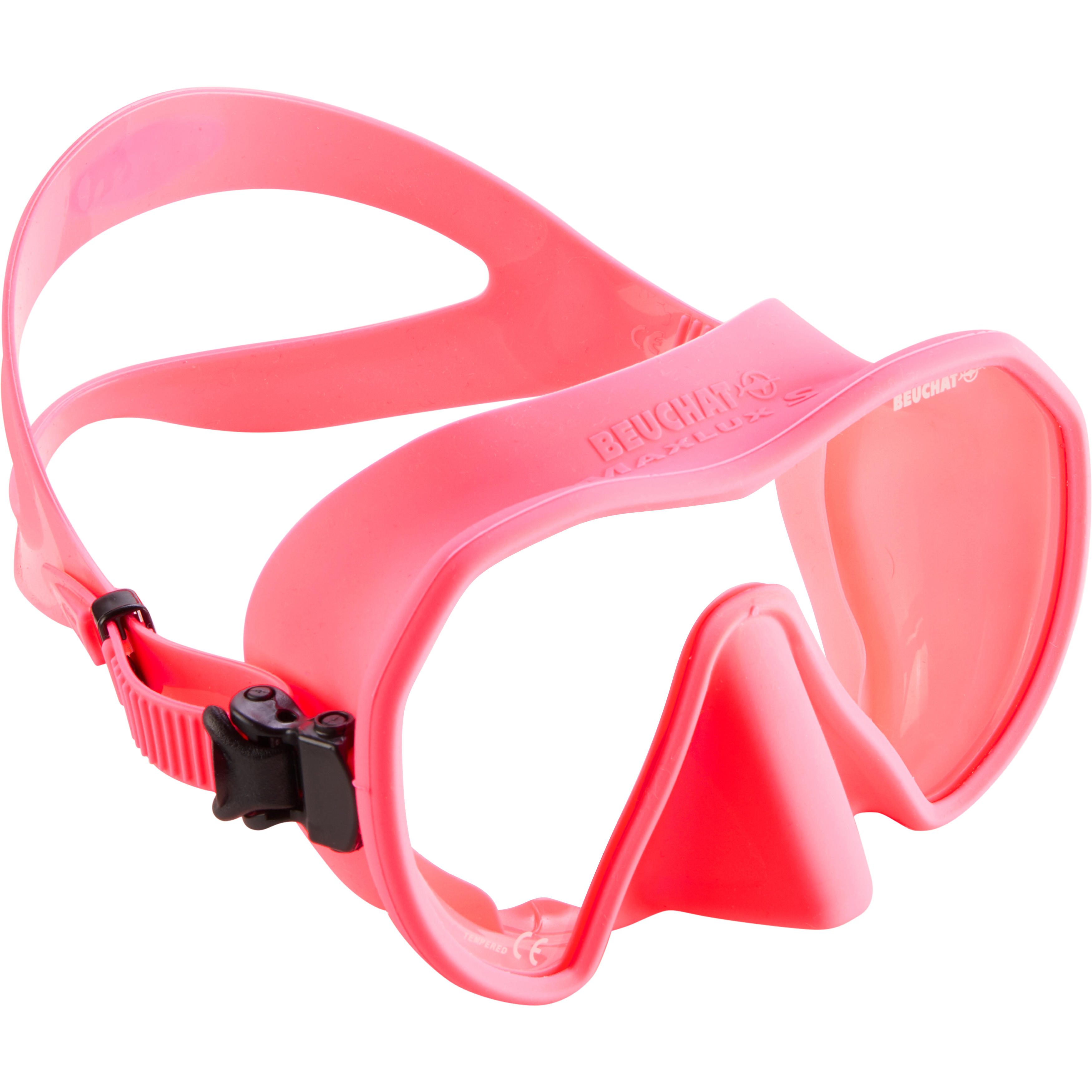 Masque de plongée sous-marine Maxlux S Rose