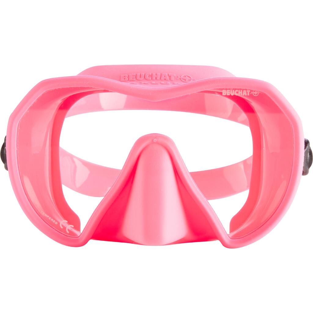 Potápačská maska Maxlux S ružová