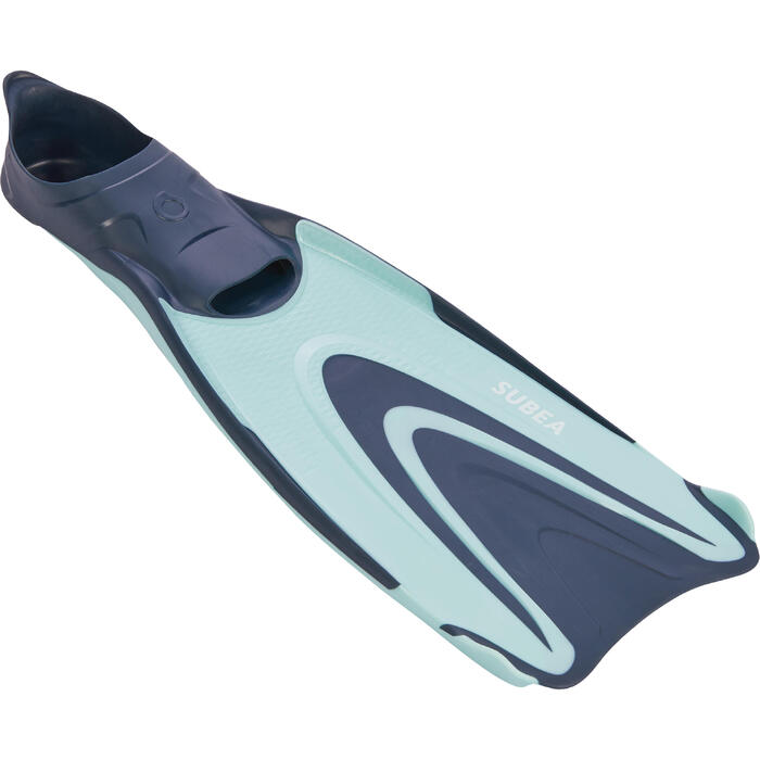 Fins SCD 500 Scuba Diving Fins Black/Blue Decathlon