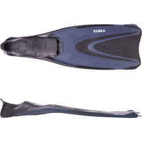 Diving fins FF 500 soft black blue