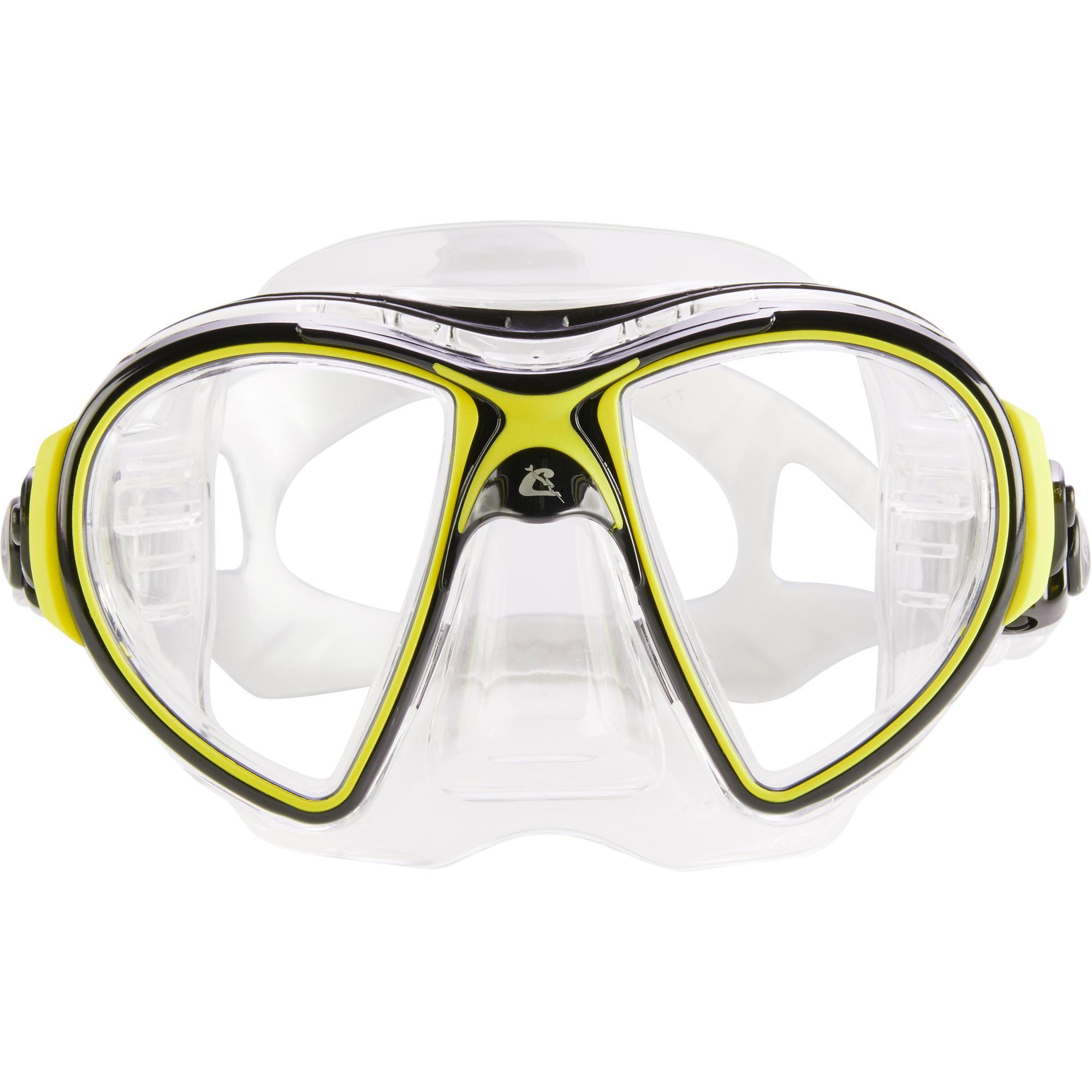 Diving Mask CRESSI - AIR CRYSTAL Yellow