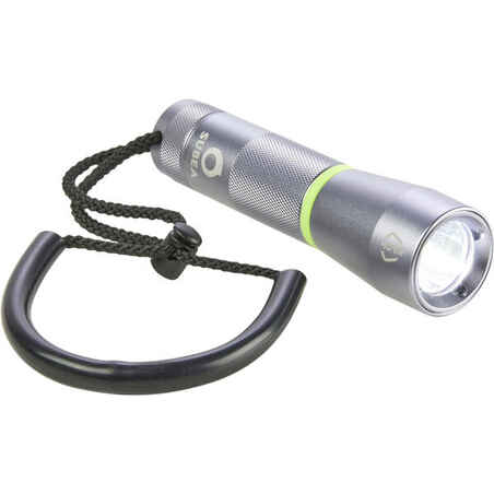 SCD 100 lumen spot diving torch/lamp, 3000 lux, watertight to 100m