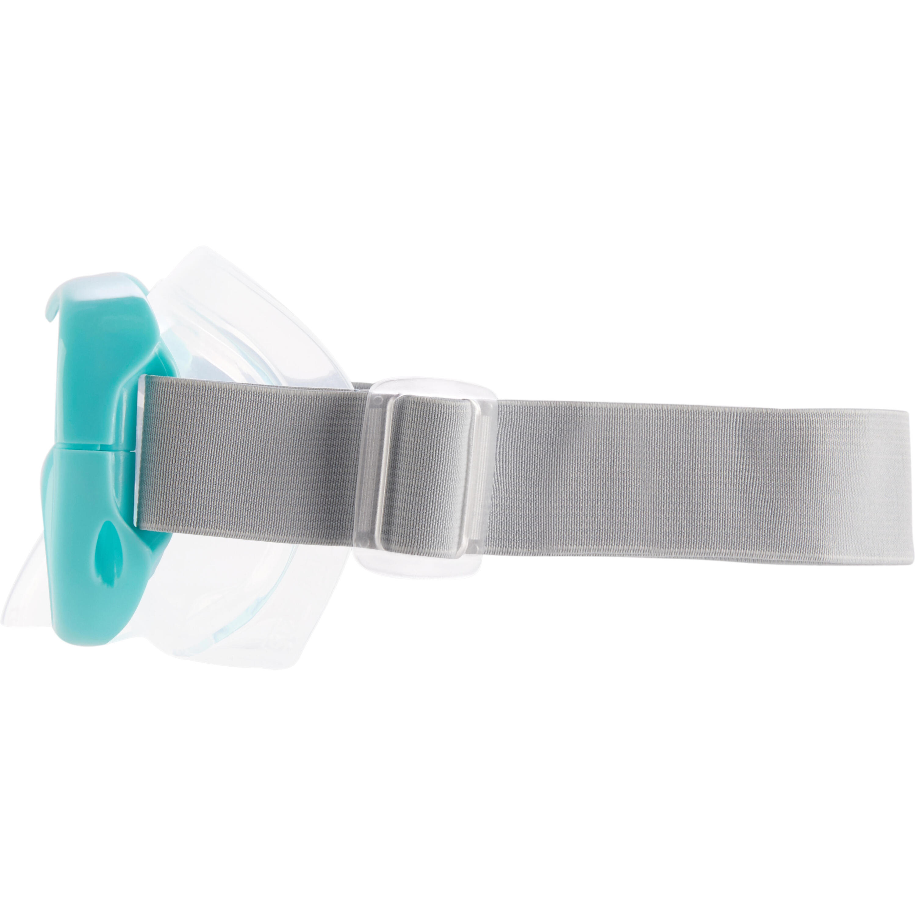 Diving mask 100 turquoise 5/6