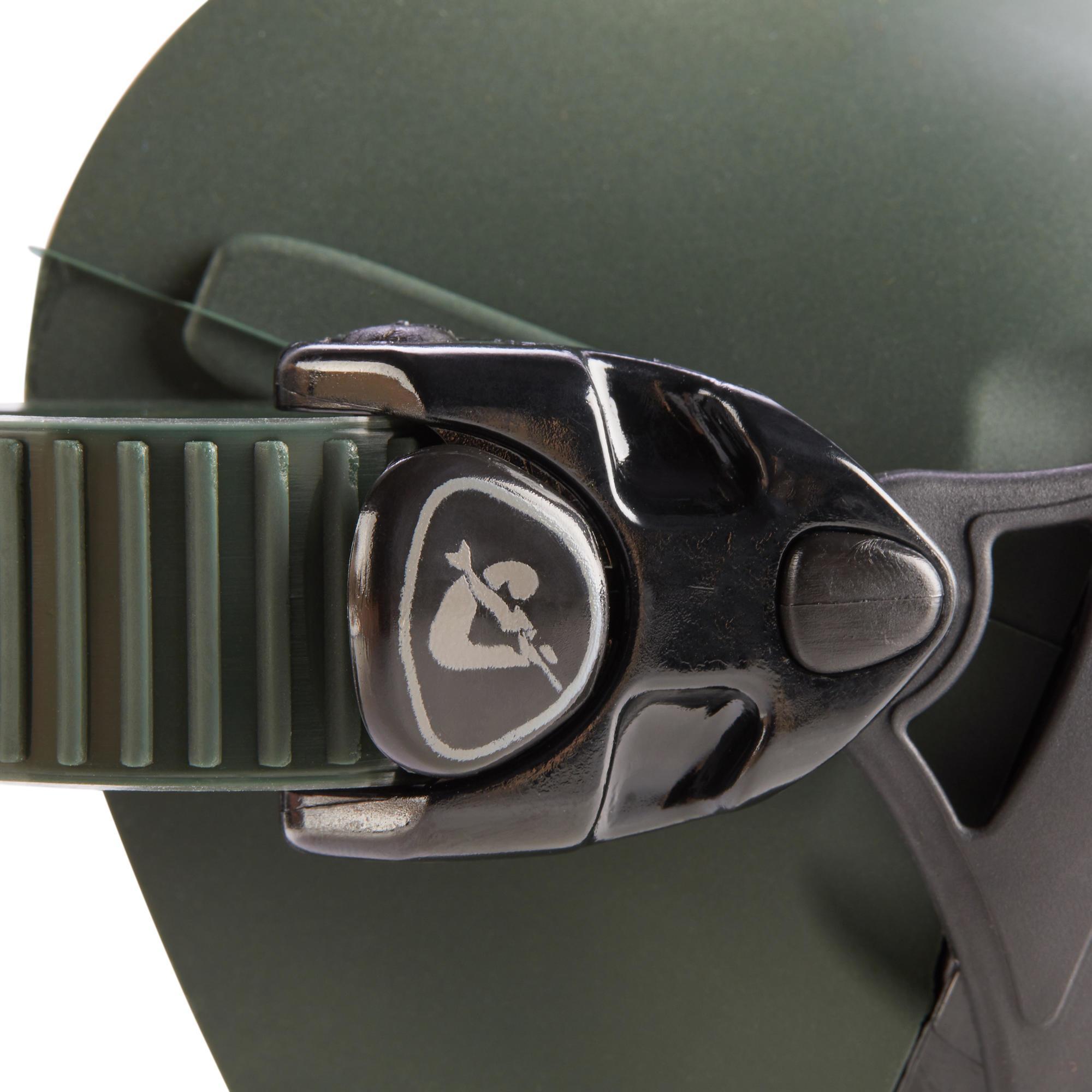 Calibro green freediving mask