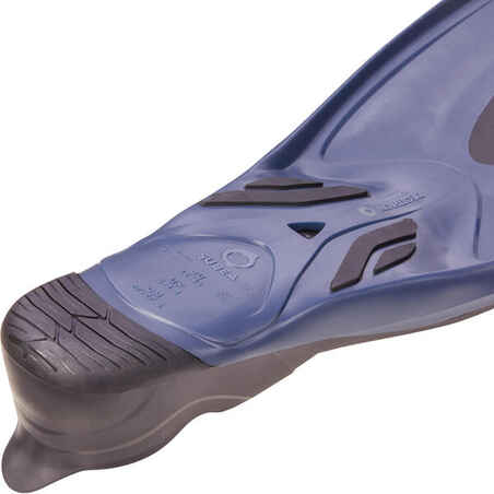 Diving fins FF 500 soft black blue