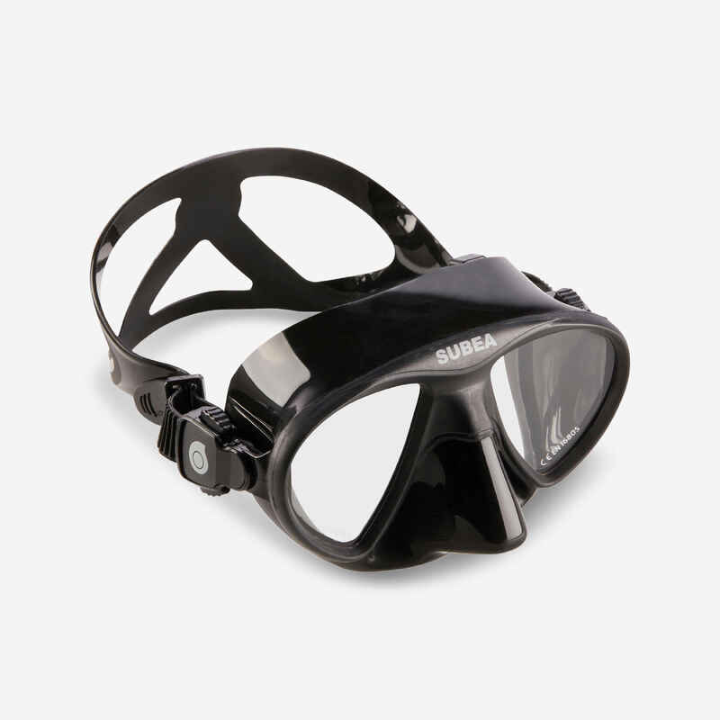 Spearfishing and freediving mask Micro Volume - 900 Dual Black