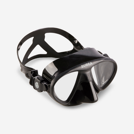 Masque d&#039;apnée et de chasse sous-marine micro volume  - 900 dual noir