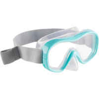 Diving mask 100 turquoise