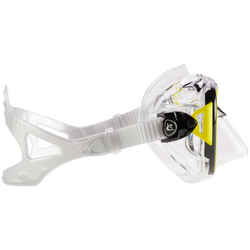 Μάσκα ενηλίκων για Snorkelling και υποβρύχια κατάδυση Cressi Air Crystal - Κίτρινο