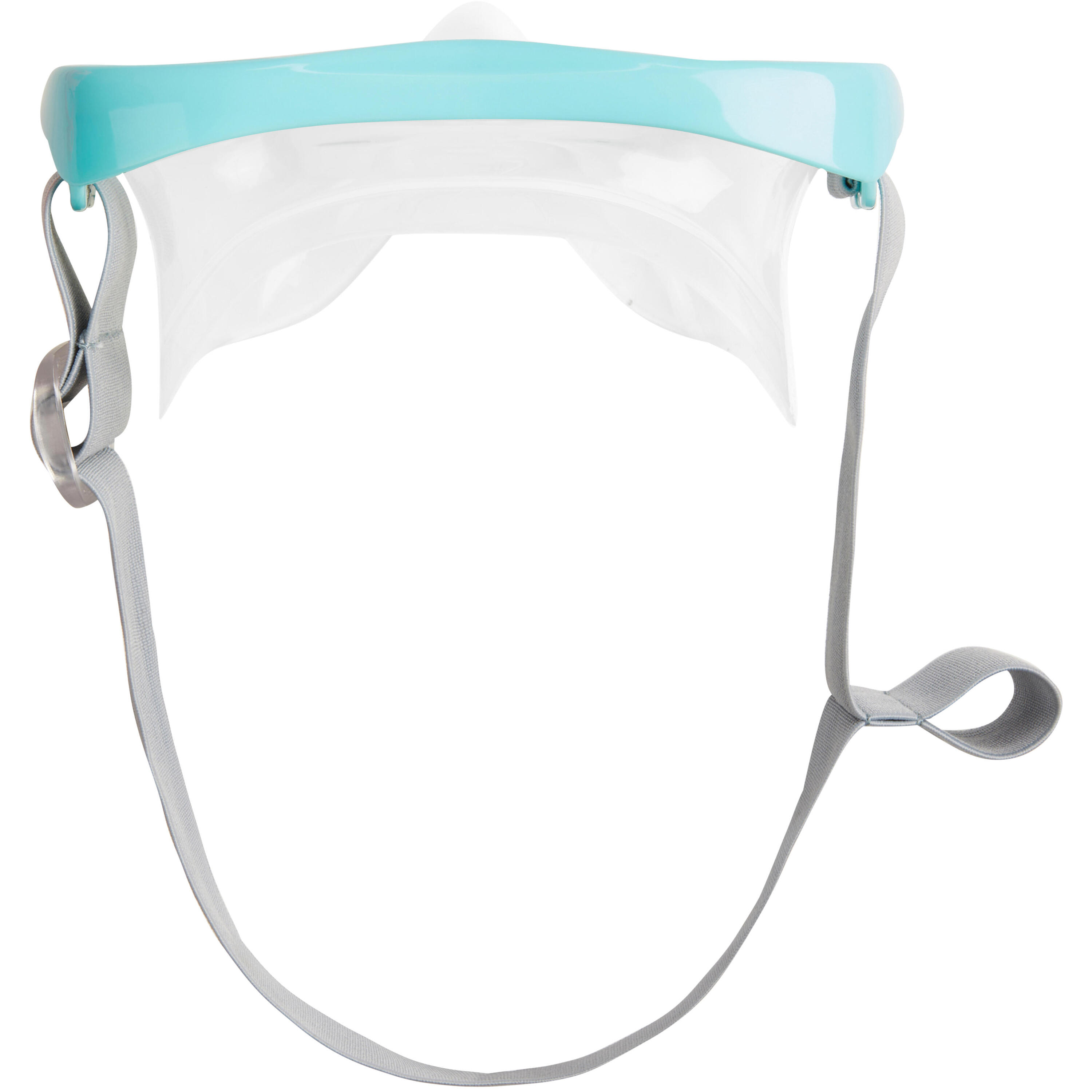Diving mask 100 turquoise 3/6