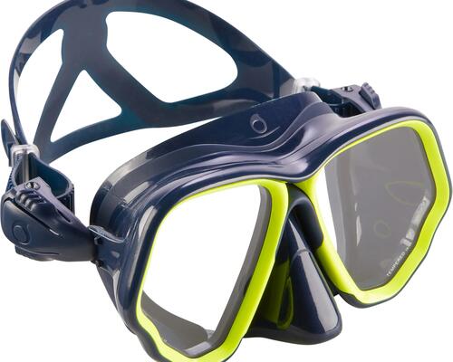 scd 500 diving mask blue fluo