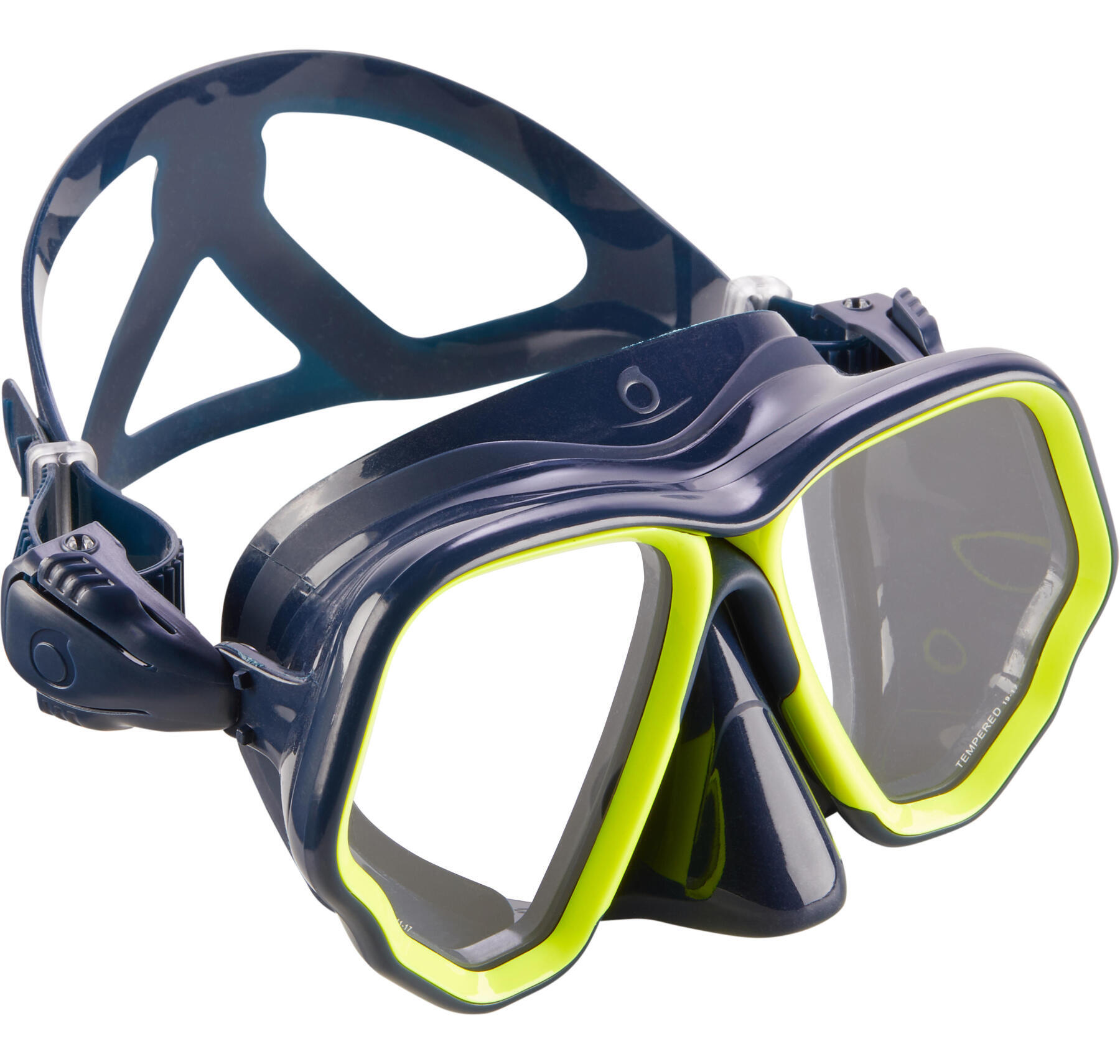 scd 500 diving mask blue fluo