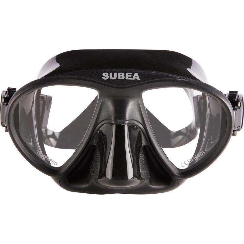 Mască 900 apnee și activități sportive submarine Volum mic Negru