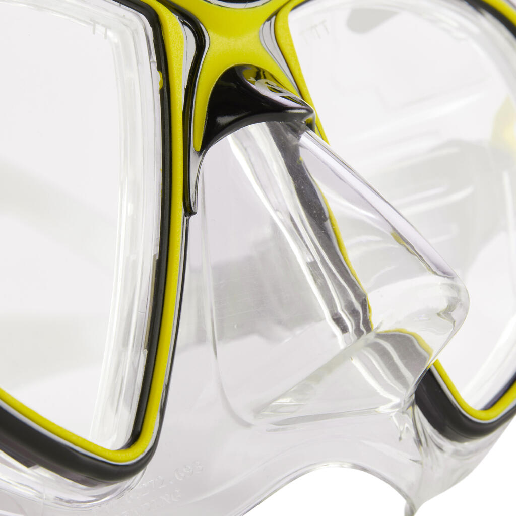 Niršanas maska “Air Crystal”, dzeltena