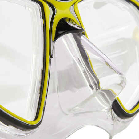 Diving mask CRESSI - AIR CRYSTAL Yellow