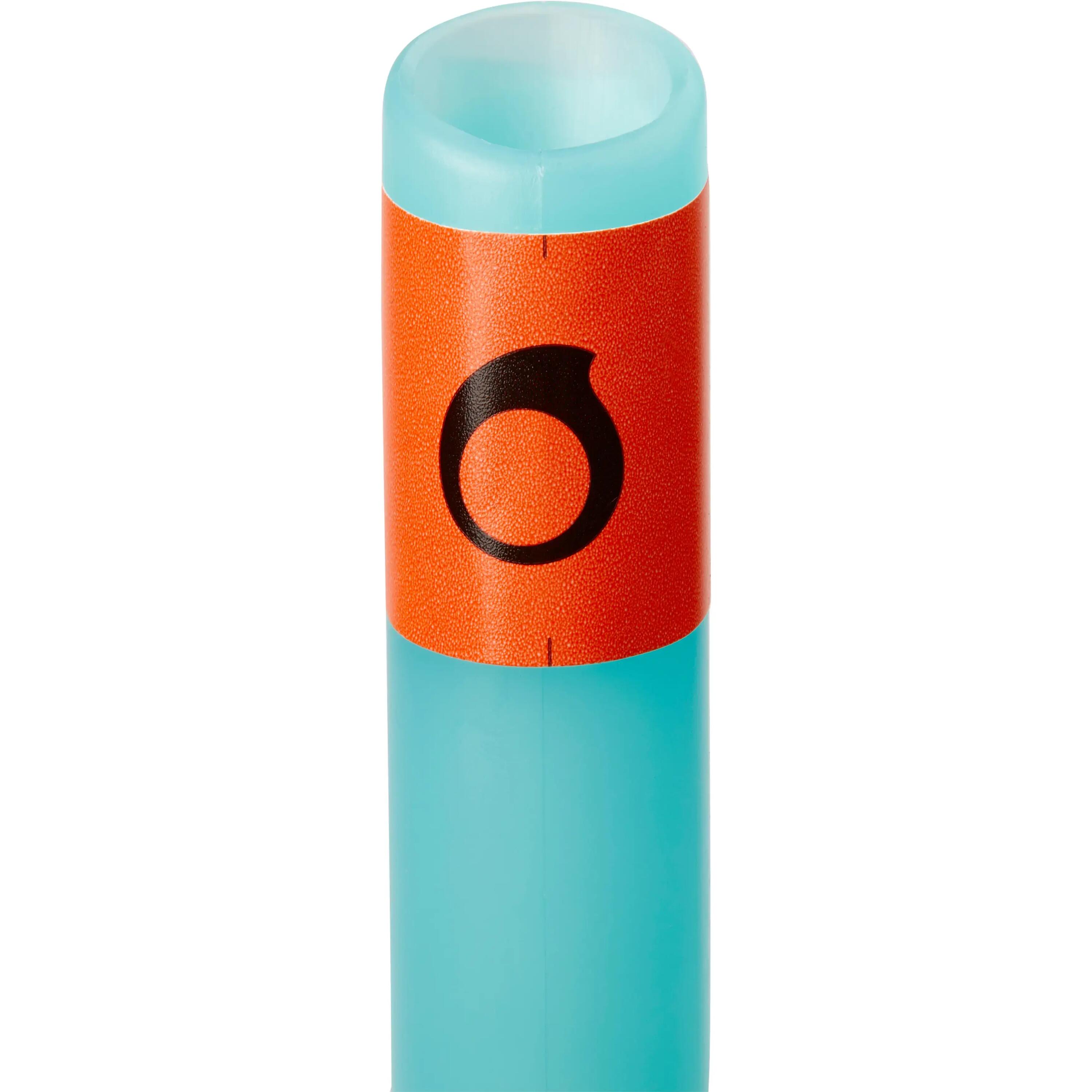 FRD 100 free-diving snorkel for children turquoise 5/8