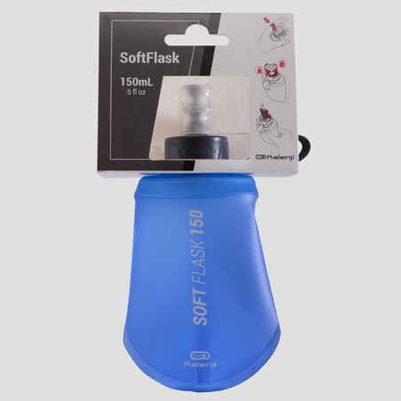 RUNNING FLEXIBLE BOTTLE 150ML - BLUE