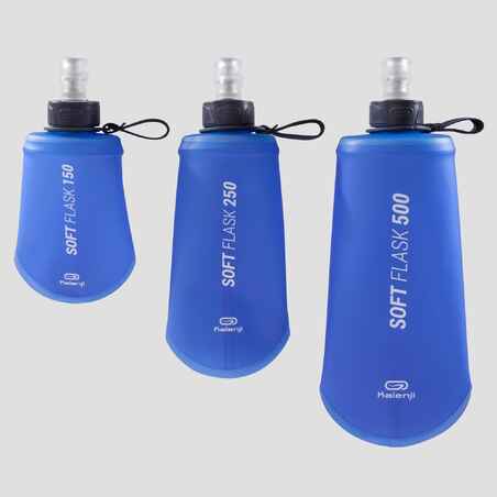 RUNNING FLEXIBLE BOTTLE 150 ML - BLUE