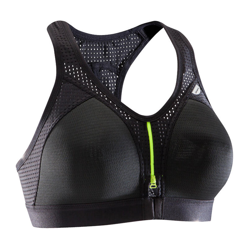 BRASSIERE DE RUNNING EASY ZIP
NOIR