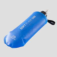 Soft Flask Trinkflasche weich Trail Running 500 ml blau