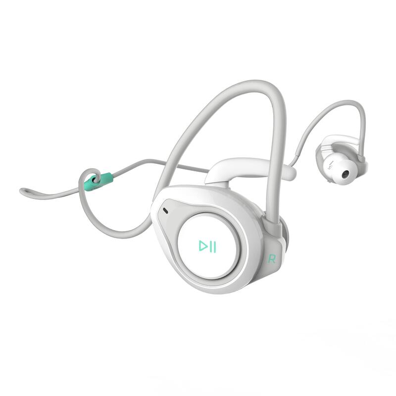 Bezdrátová běžecká sluchátka ONear 500 Bluetooth bílá