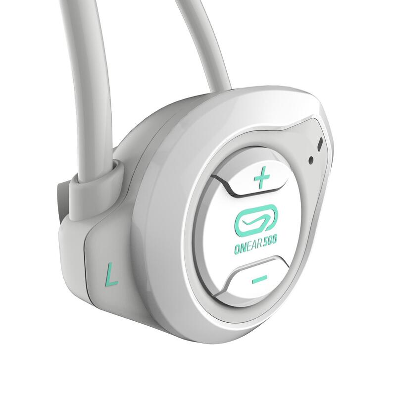 Bezdrátová běžecká sluchátka ONear 500 Bluetooth bílá